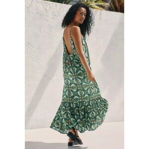 Brenda Quinn for Anthropologie Floral Maxi